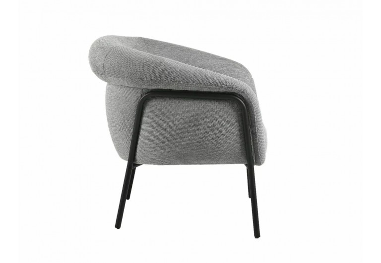 Fotel tapicerowany Clover Brego Szary