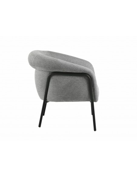 Fotel tapicerowany Clover Brego Szary