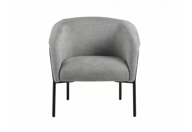 Fotel tapicerowany Clover Brego Szary