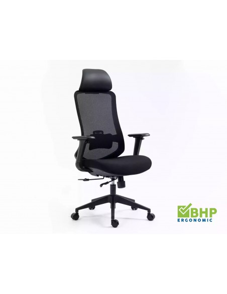 Fotel obrotowy Ergon Czarny