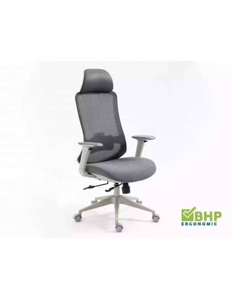 Fotel obrotowy Ergon Szary