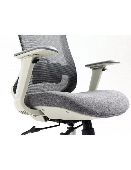 Fotel obrotowy Ergon Szary