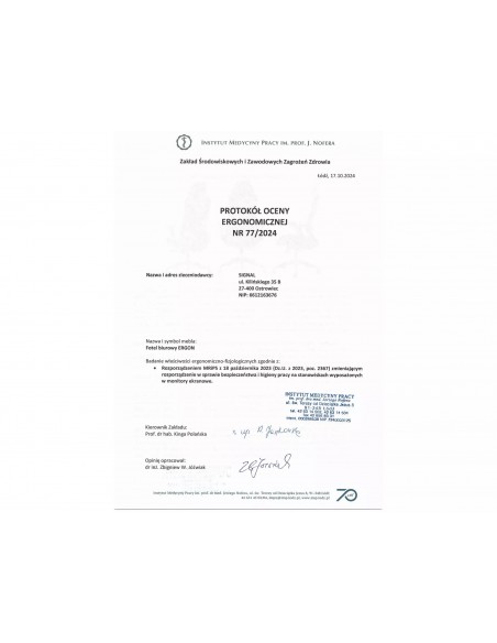 Fotel obrotowy Ergon Szary