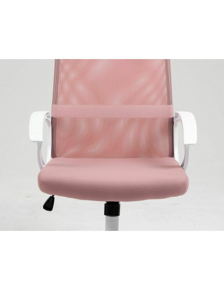 Fotel obrotowy Q-026 Różowy