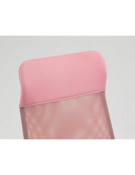 Fotel obrotowy Q-026 Różowy