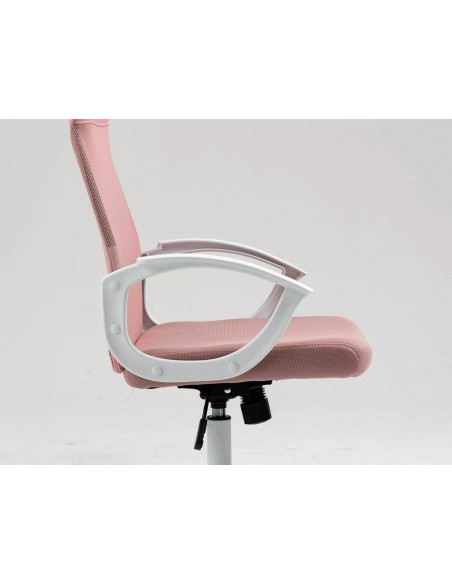 Fotel obrotowy Q-026 Różowy