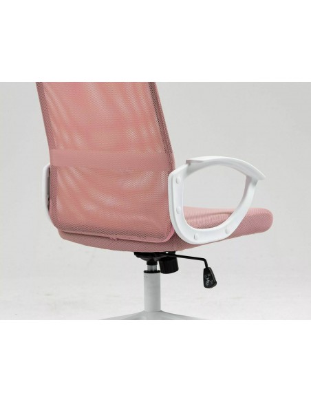 Fotel obrotowy Q-026 Różowy