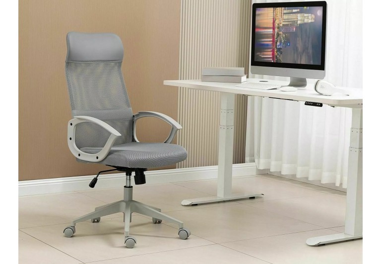 Fotel obrotowy Q-026 Szary