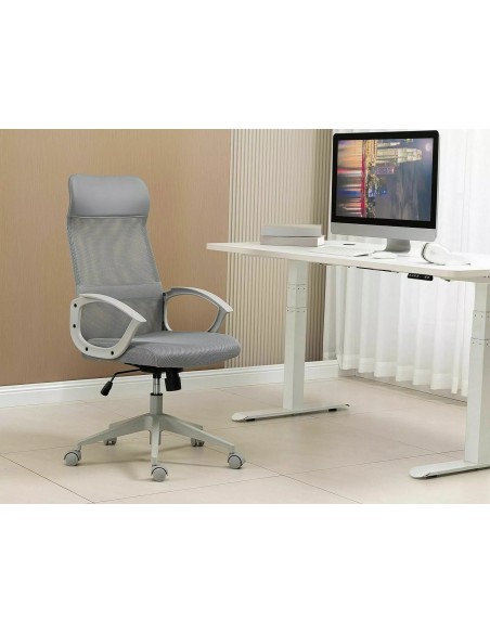 Fotel obrotowy Q-026 Szary