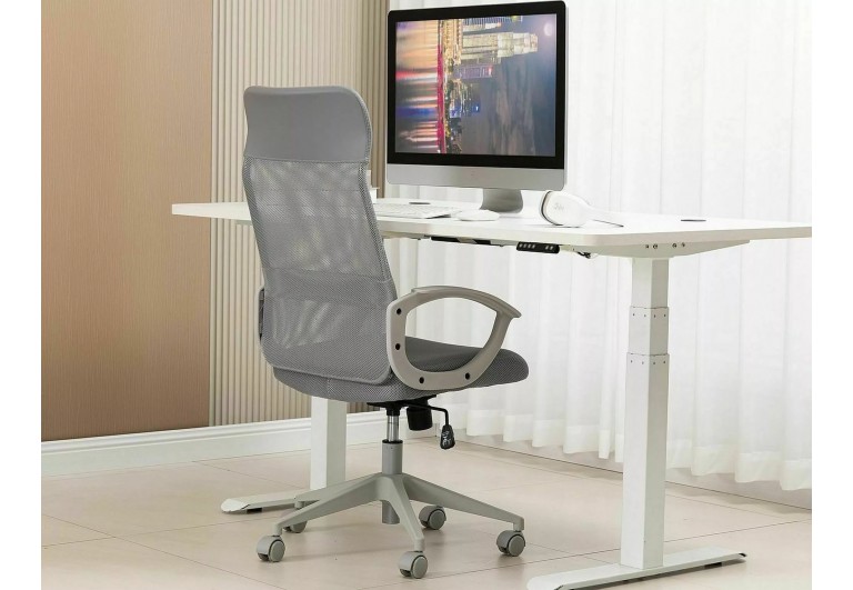 Fotel obrotowy Q-026 Szary