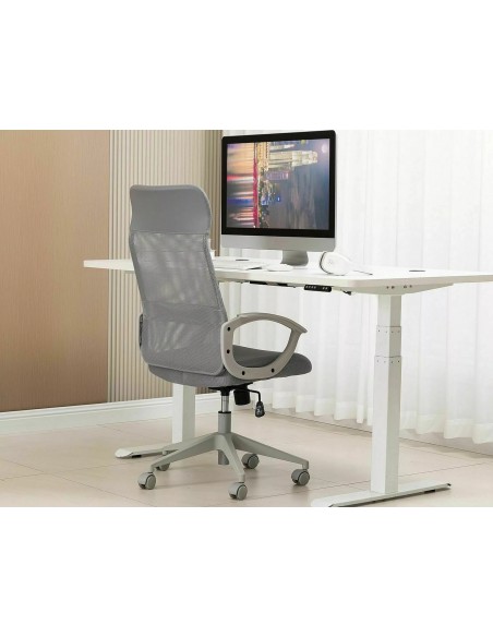 Fotel obrotowy Q-026 Szary