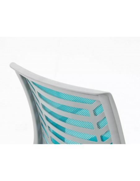 Fotel obrotowy Q-320 Niebieski