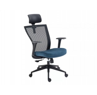 Fotel obrotowy Q-328H Niebieski