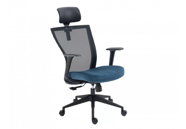 Fotel obrotowy Q-328H Niebieski