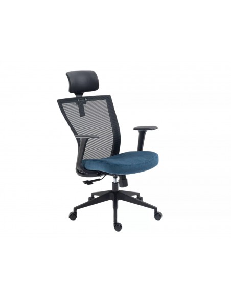 Fotel obrotowy Q-328H Niebieski