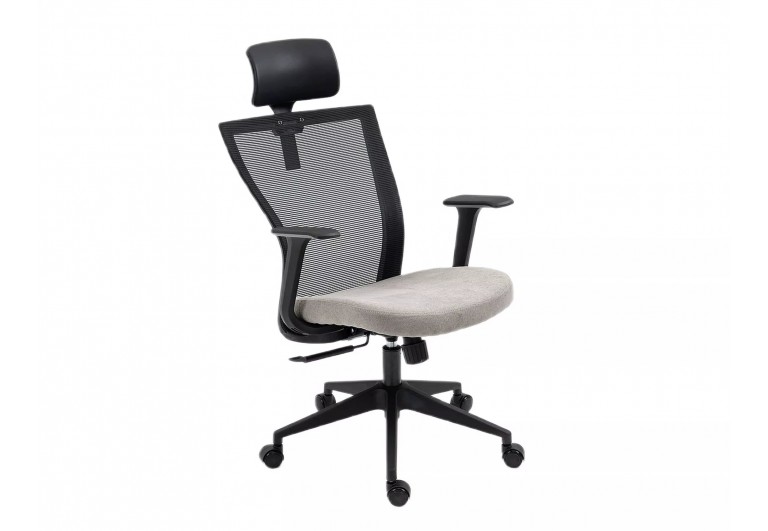 Fotel obrotowy Q-328H Szary