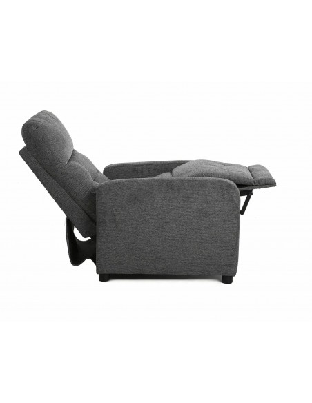 Fotel rozkładany Otus Brego Ciemny Szary
