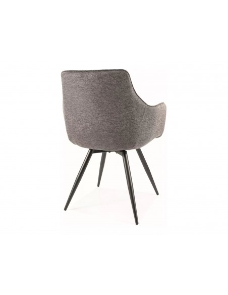 Krzesło Ballo Brego Ciemne Szare