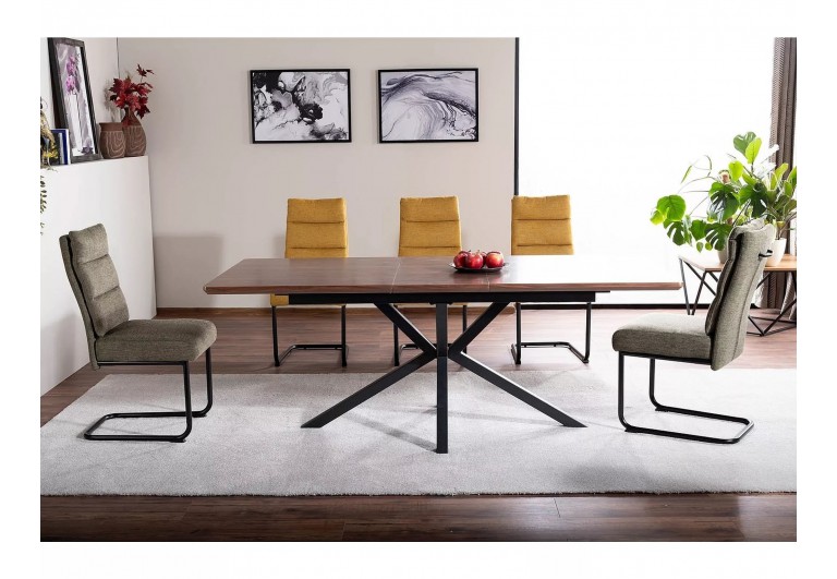 Krzesło Berry Brego Oliwkowe