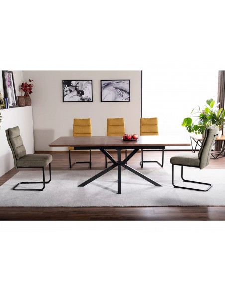 Krzesło Berry Brego Oliwkowe