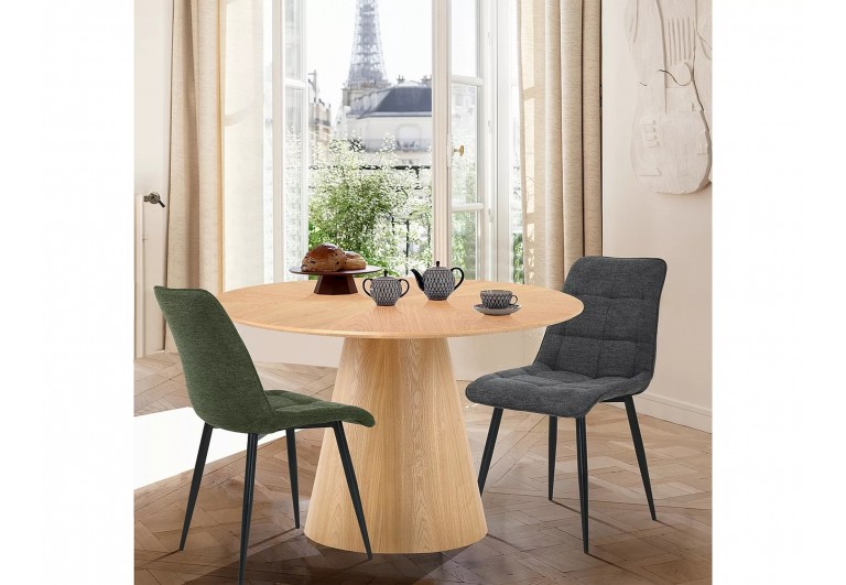 Krzesło Chic Brego Ciemne Szare