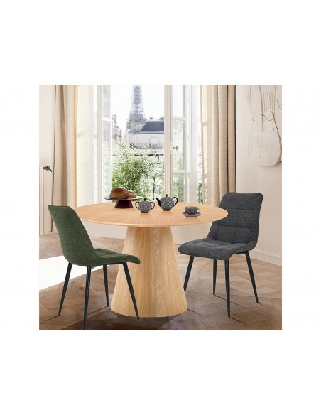 Krzesło Chic Brego Ciemne Szare