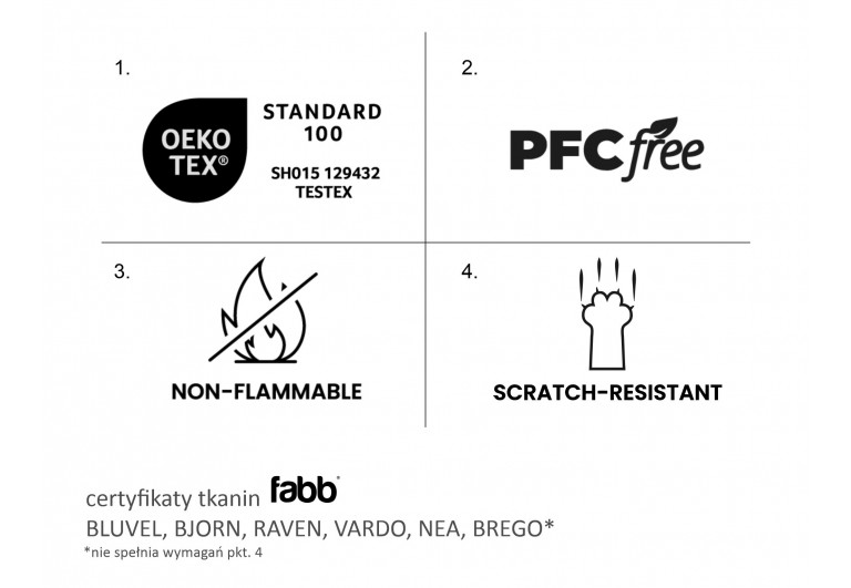 Krzesło Chic Brego Szare Krzesło Chic Brego Szare
