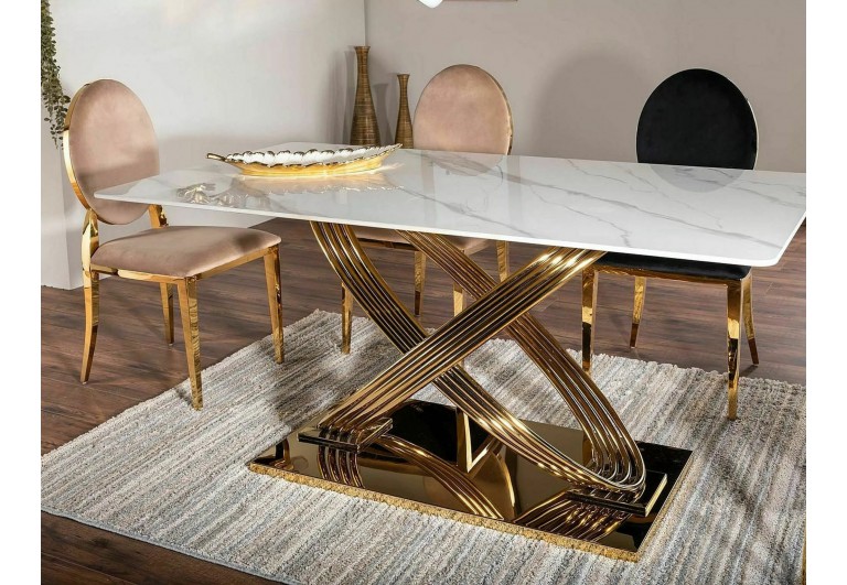 Krzesło King Velvet Beżowe Krzesło King Velvet Beżowe