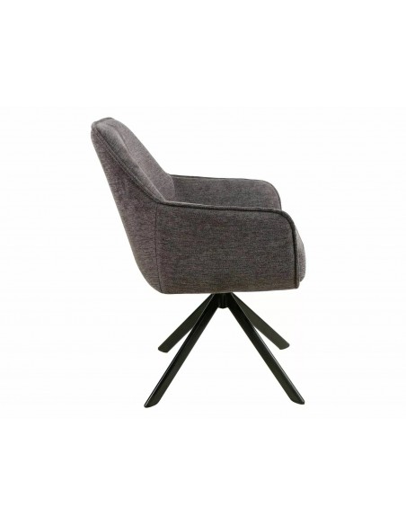 Krzesło Notti Brego Ciemne Szare