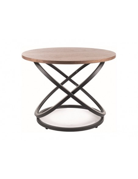 Ława okrągła Eos D Czarno Orzechowa