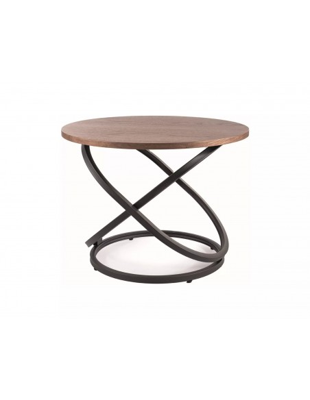 Ława okrągła Eos D Czarno Orzechowa