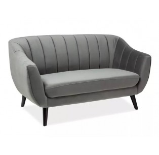 Sofa 2os Elite 2 Velvet Szara