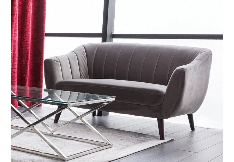 Sofa 2os Elite 2 Velvet Szara