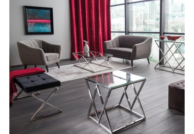 Sofa 2os Elite 2 Velvet Szara