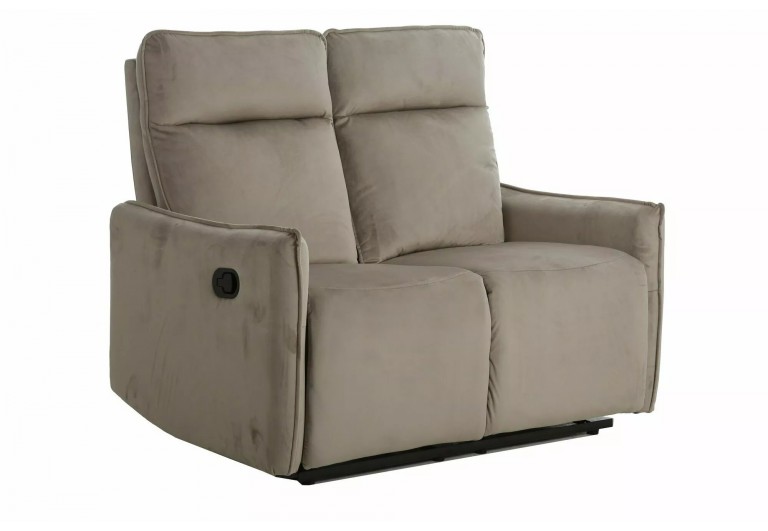 Sofa rozkładana 2os Travis 2 Velvet Beżowa