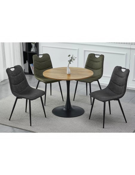 Stół okrągły 90 Amadeo II Dąb