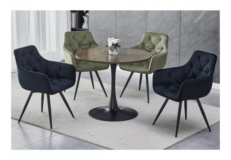 Stół okrągły 90 Amadeo II Orzech