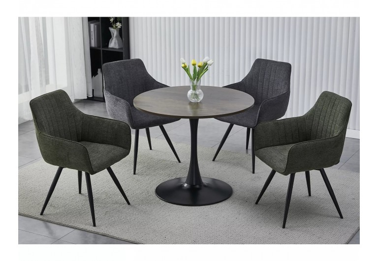 Stół okrągły 90 Amadeo II Orzech