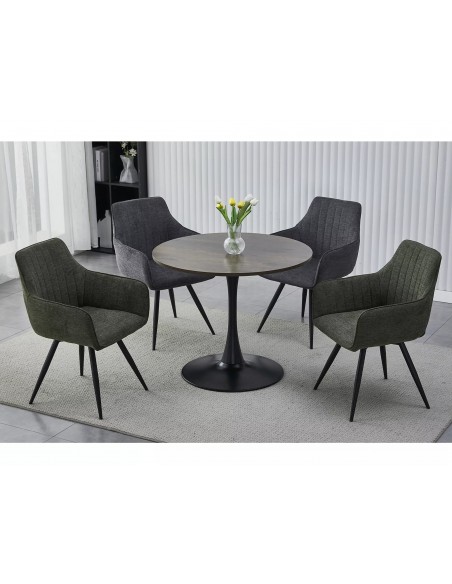 Stół okrągły 90 Amadeo II Orzech