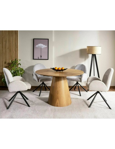 Stół okrągły 120 Angel Dąb