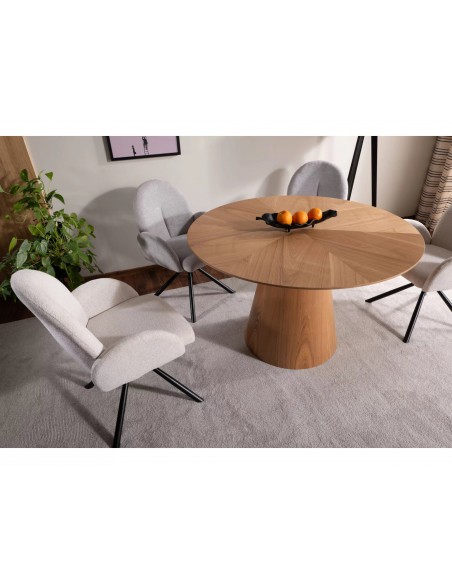 Stół okrągły 120 Angel Dąb
