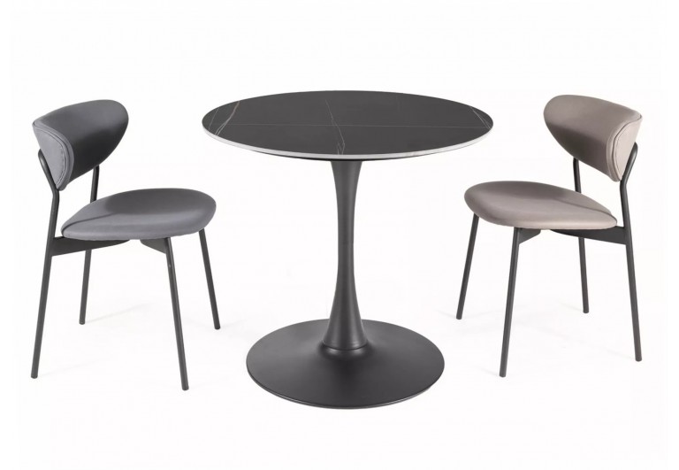 Stół okrągły 80 Espero Czarny