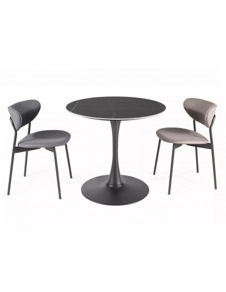 Stół okrągły 80 Espero Czarny