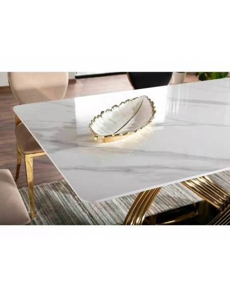 Stół 160 Hermes Złoty