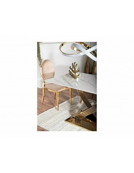 Stół 160 Hermes Złoty