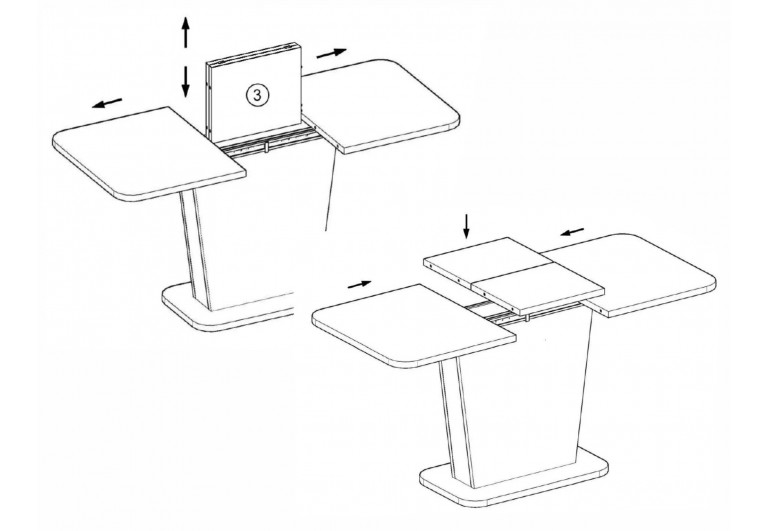 Stół rozkładany 125-170 Nevio