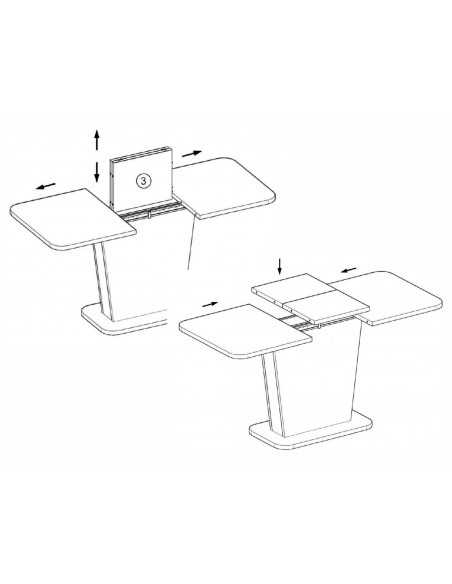 Stół rozkładany 125-170 Nevio