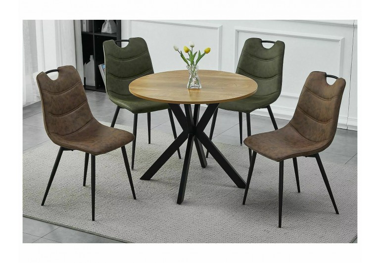 Stół okrągły 90 Talia II Dąb