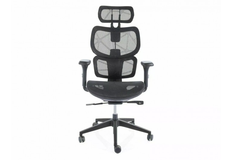 Fotel obrotowy Devon Czarny