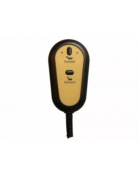 Fotel rozkładany elektryczny Leto Velvet Szary